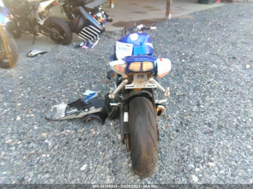 2006 SUZUKI GSX-R750 K6 - JS1GR7KA362106744