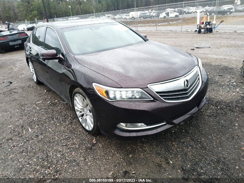 2014 ACURA RLX TECH PKG - JH4KC1F51EC006984