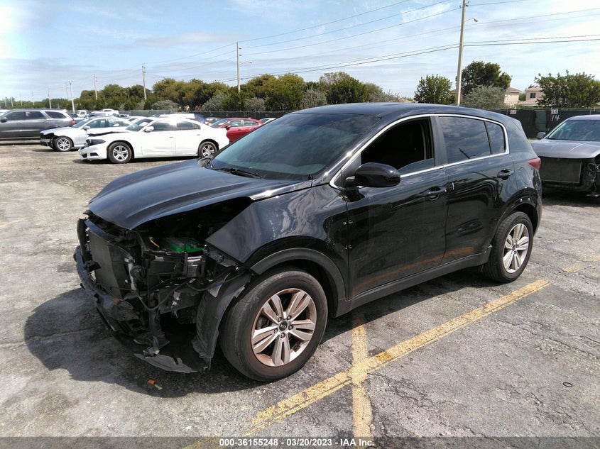 VIN KNDPM3ACXK7618014 2019 KIA SPORTAGE LX