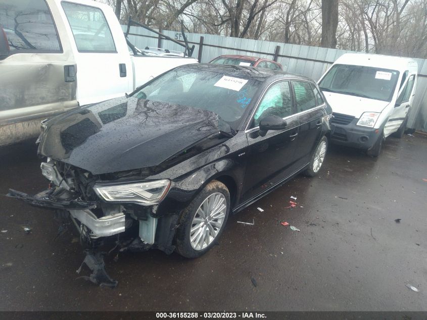 2016 AUDI A3 E-TRON PREMIUM PLUS - WAUTPBFFXGA107123