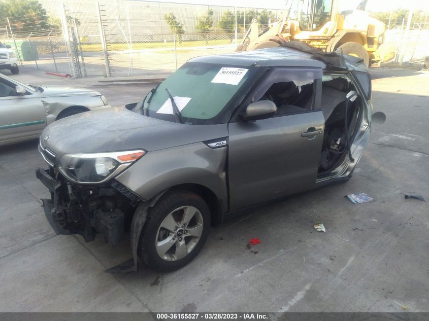 2017 KIA SOUL BASE - KNDJN2A28H7442903
