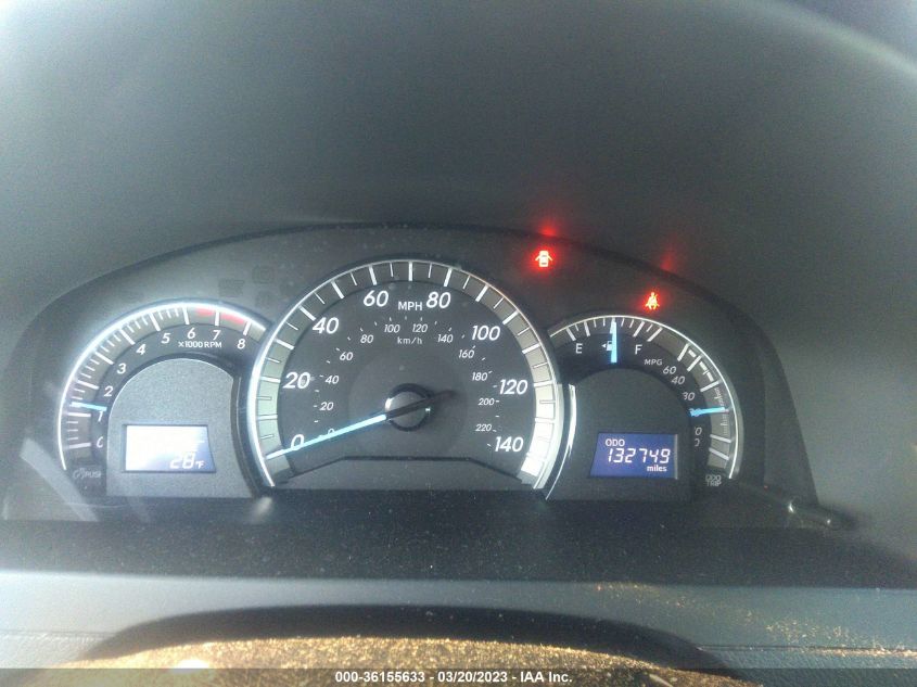 2013 TOYOTA CAMRY L/LE/SE/XLE - 4T1BF1FK7DU640397
