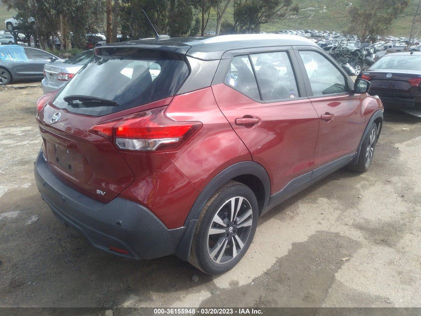 VIN 3N1CP5CV0LL529441 2020 NISSAN KICKS SV