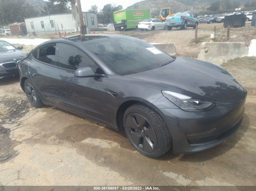 2021 TESLA MODEL 3 STANDARD RANGE PLUS - 5YJ3E1EA0MF939355