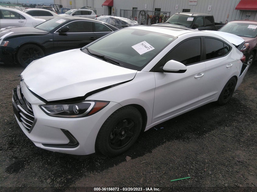 VIN 5NPD84LF1HH123600 2017 HYUNDAI ELANTRA VALUE EDITION