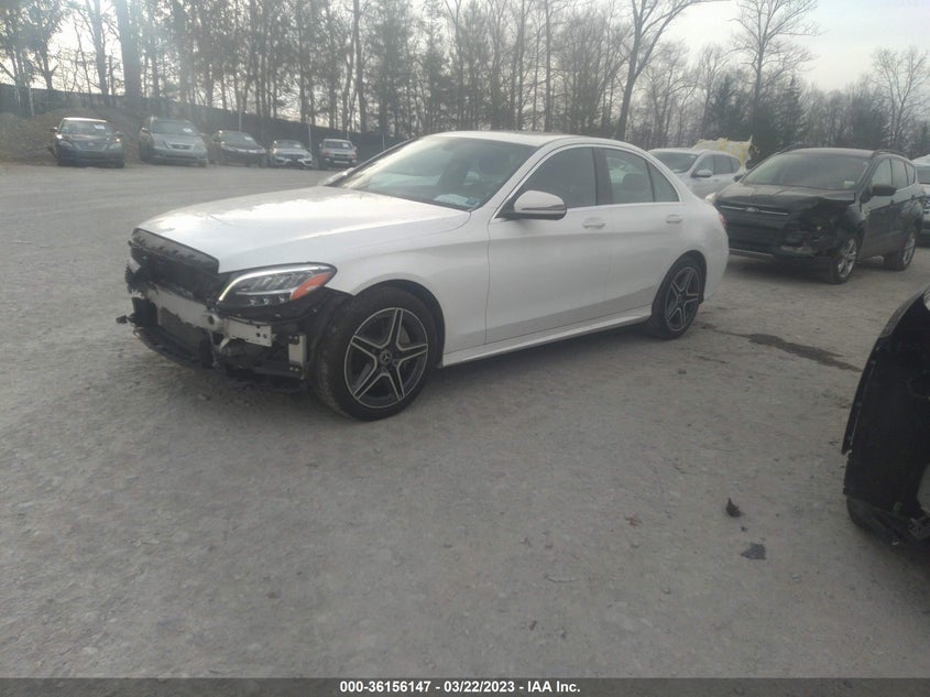 VIN W1KWF8EB2LR570685 2020 MERCEDES-BENZ C-CLASS C 300