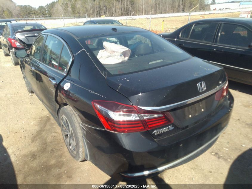 2017 HONDA ACCORD SEDAN EX-L - 1HGCR2F80HA136969