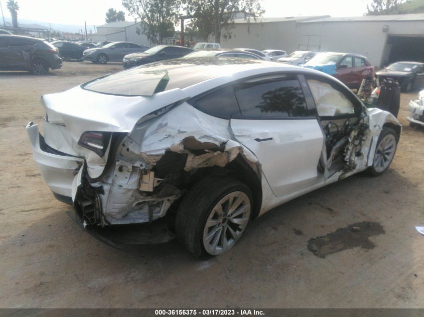 2021 TESLA MODEL 3 LONG RANGE - 5YJ3E1EB3MF077015