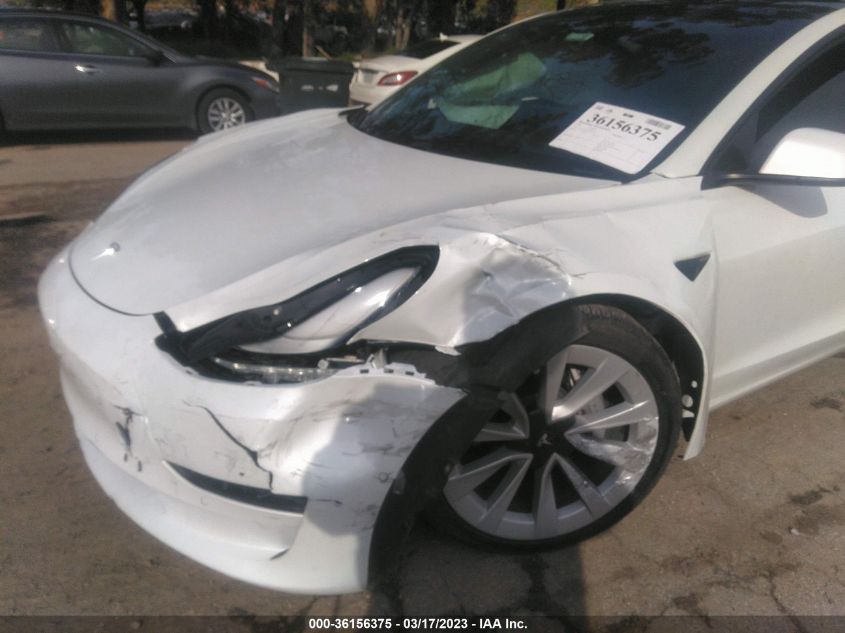 2021 TESLA MODEL 3 LONG RANGE - 5YJ3E1EB3MF077015
