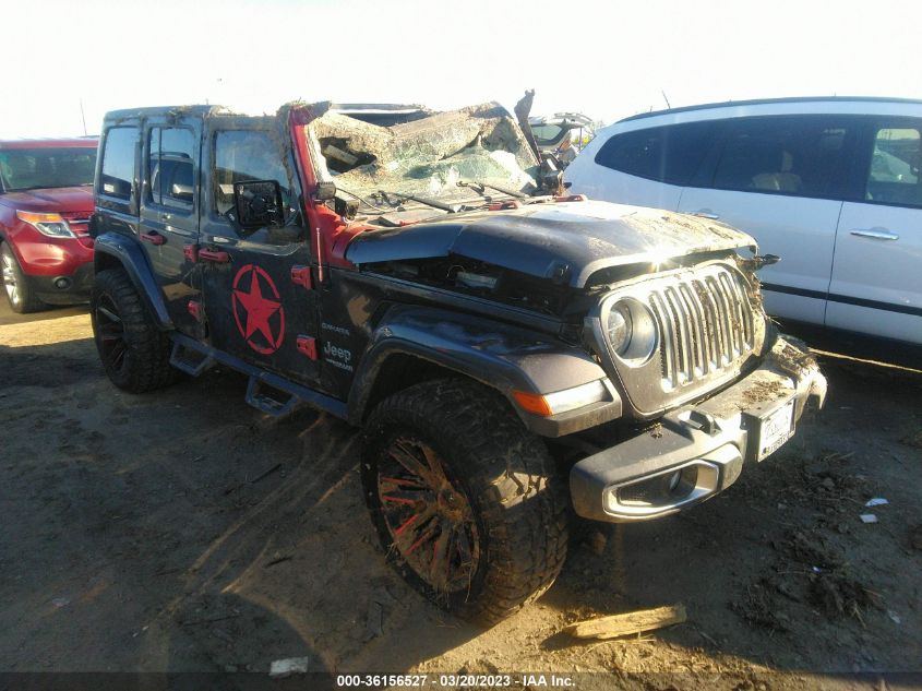 2018 JEEP WRANGLER UNLIMITED SAHARA - 1C4HJXEN9JW328058