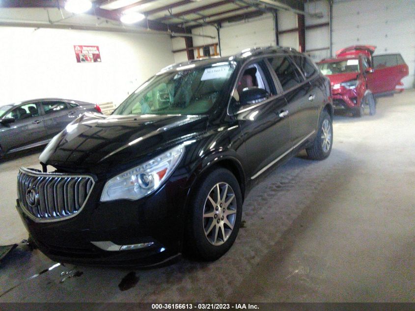 VIN 5GAKRBKD3HJ199434 2017 BUICK ENCLAVE LEATHER