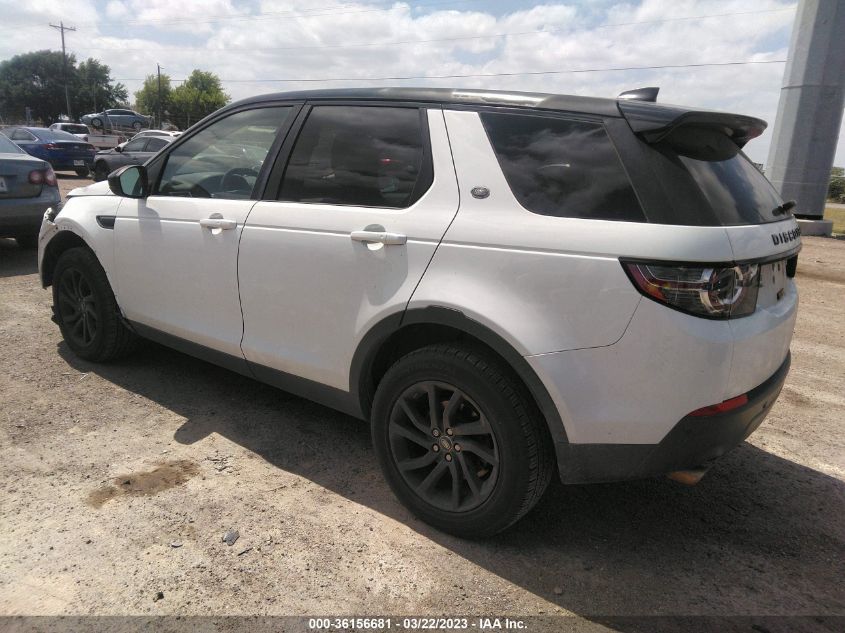 2017 LAND ROVER DISCOVERY SPORT HSE - SALCR2BG4HH682010
