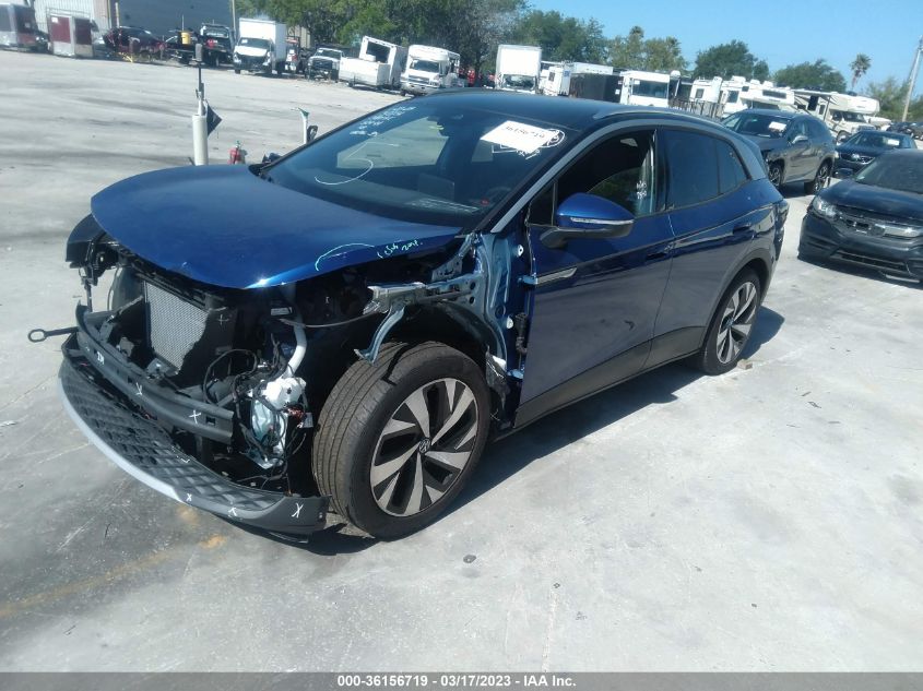 2021 VOLKSWAGEN ID.4 PRO S WVGKMPE24MP024083