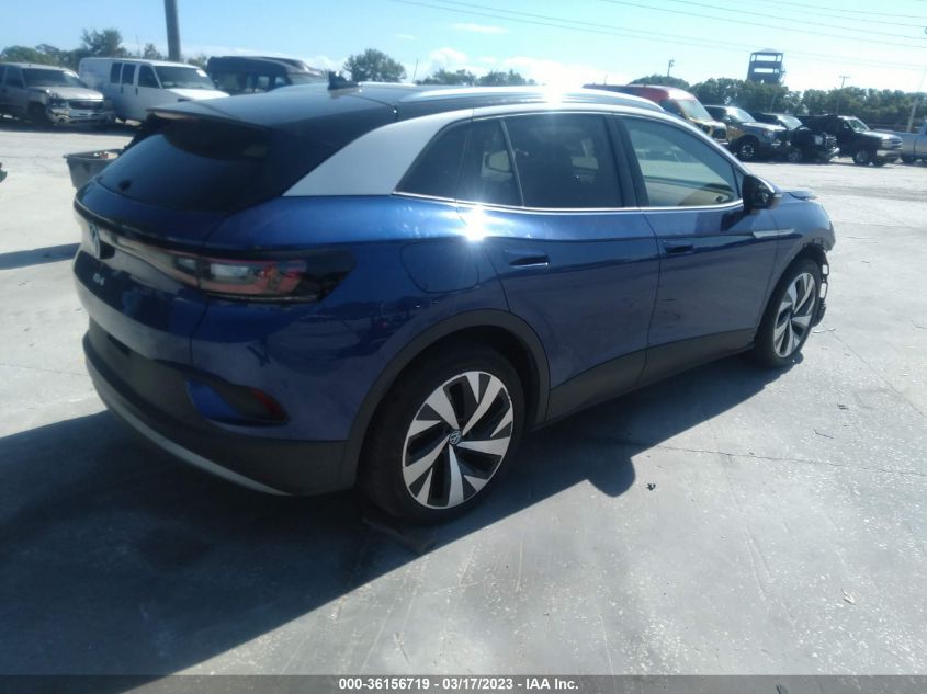 2021 VOLKSWAGEN ID.4 PRO S WVGKMPE24MP024083