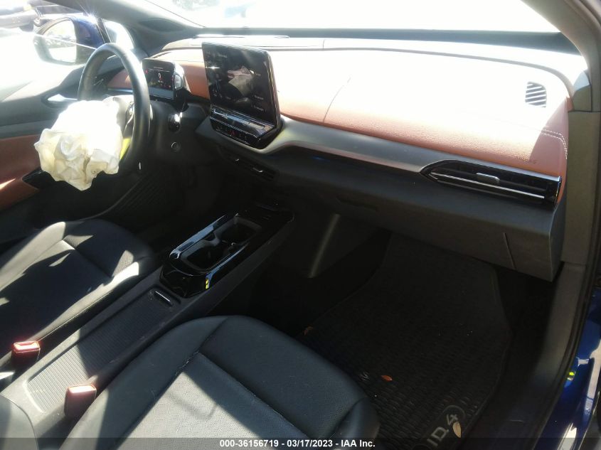 2021 VOLKSWAGEN ID.4 PRO S WVGKMPE24MP024083
