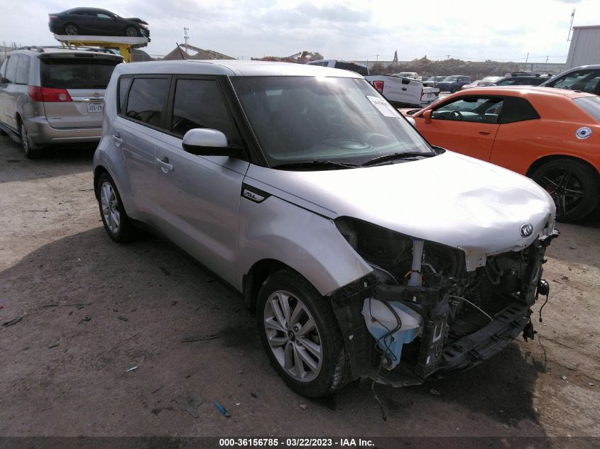 2019 KIA SOUL + - KNDJP3A54K7648737