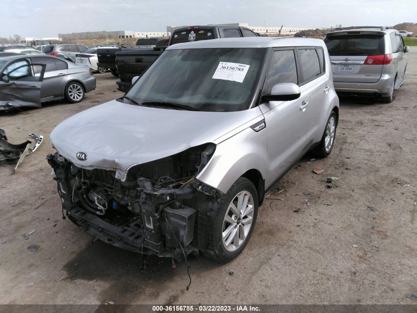 2019 KIA SOUL + - KNDJP3A54K7648737