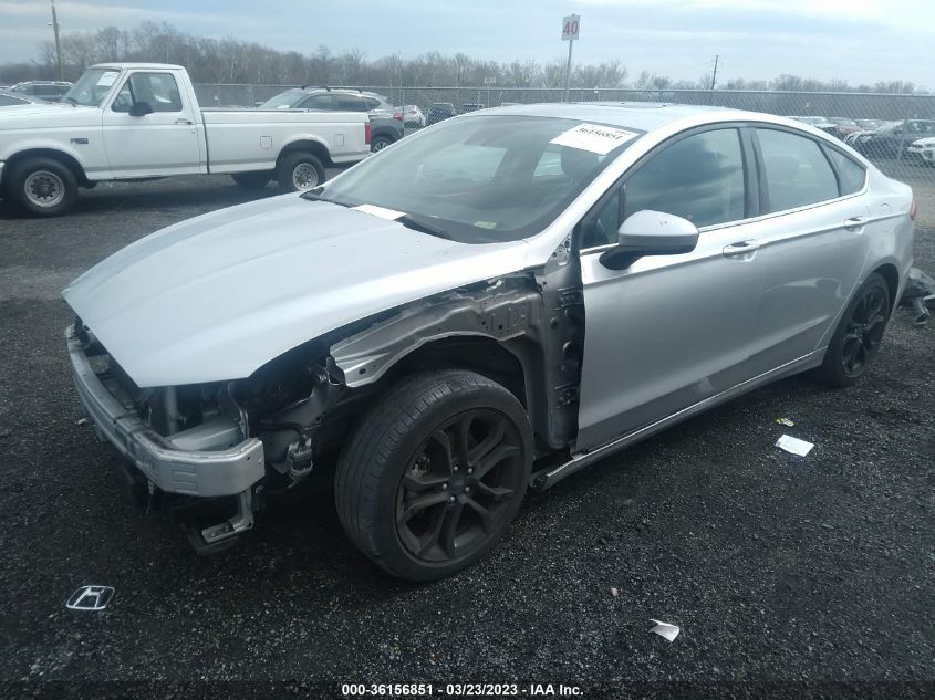 2019 FORD FUSION SE - 3FA6P0HD1KR162984