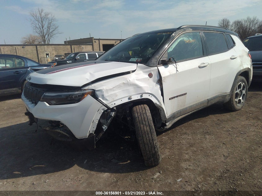 VIN 3C4NJDDB4NT114857 2022 JEEP COMPASS TRAILHAWK