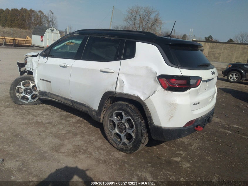 VIN 3C4NJDDB4NT114857 2022 JEEP COMPASS TRAILHAWK
