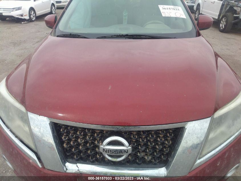 2015 NISSAN PATHFINDER PLATINUM/SV/SL/S - 5N1AR2MM0FC622829