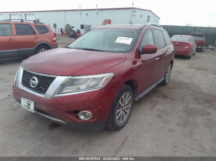 2015 NISSAN PATHFINDER PLATINUM/SV/SL/S - 5N1AR2MM0FC622829