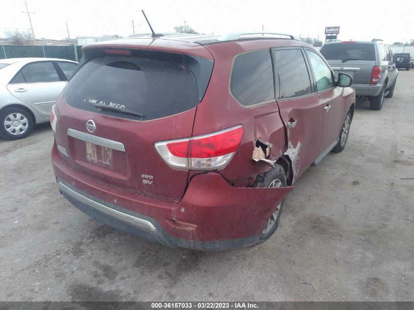 2015 NISSAN PATHFINDER PLATINUM/SV/SL/S - 5N1AR2MM0FC622829