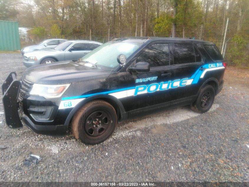 2017 FORD POLICE INTERCEPTOR 1FM5K8AR1HGC90825