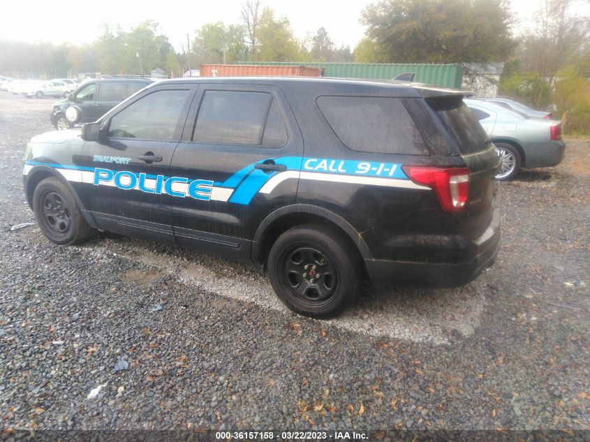 2017 FORD POLICE INTERCEPTOR 1FM5K8AR1HGC90825