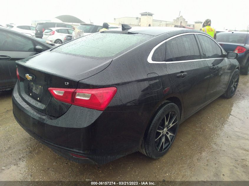 2016 CHEVROLET MALIBU LT - 1G1ZE5ST8GF294504