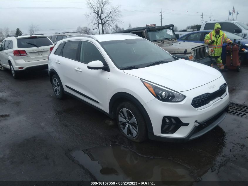 2022 KIA NIRO LX - KNDCB3LC7N5502352