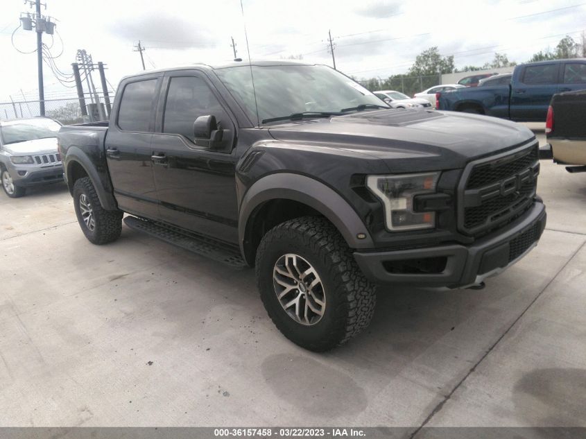 2018 FORD F-150 RAPTOR - 1FTFW1RG2JFD27772