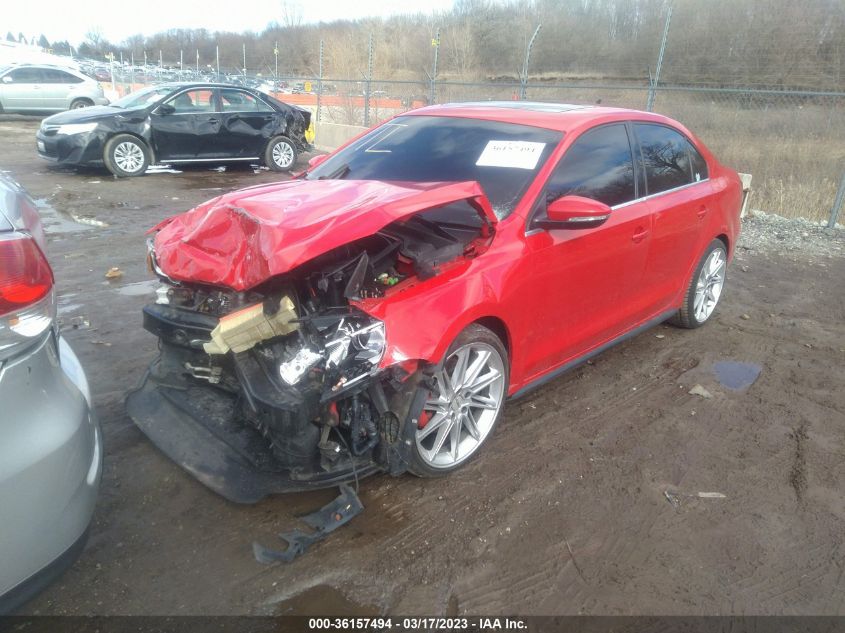 2013 VOLKSWAGEN GLI AUTOBAHN W/NAV 3vw5a7aj7dm228449