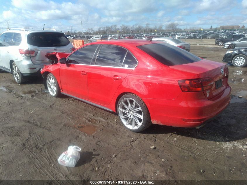 2013 VOLKSWAGEN GLI AUTOBAHN W/NAV 3vw5a7aj7dm228449