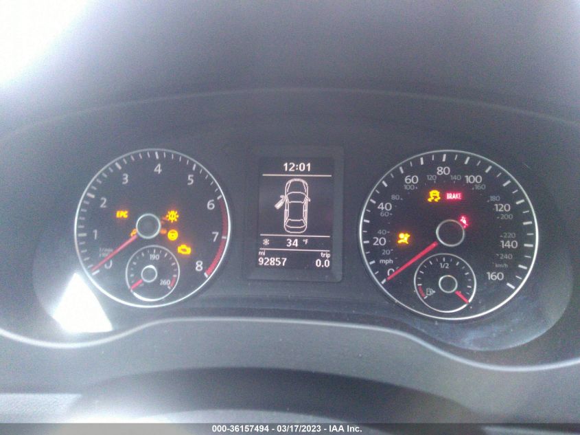 2013 VOLKSWAGEN GLI AUTOBAHN W/NAV 3vw5a7aj7dm228449