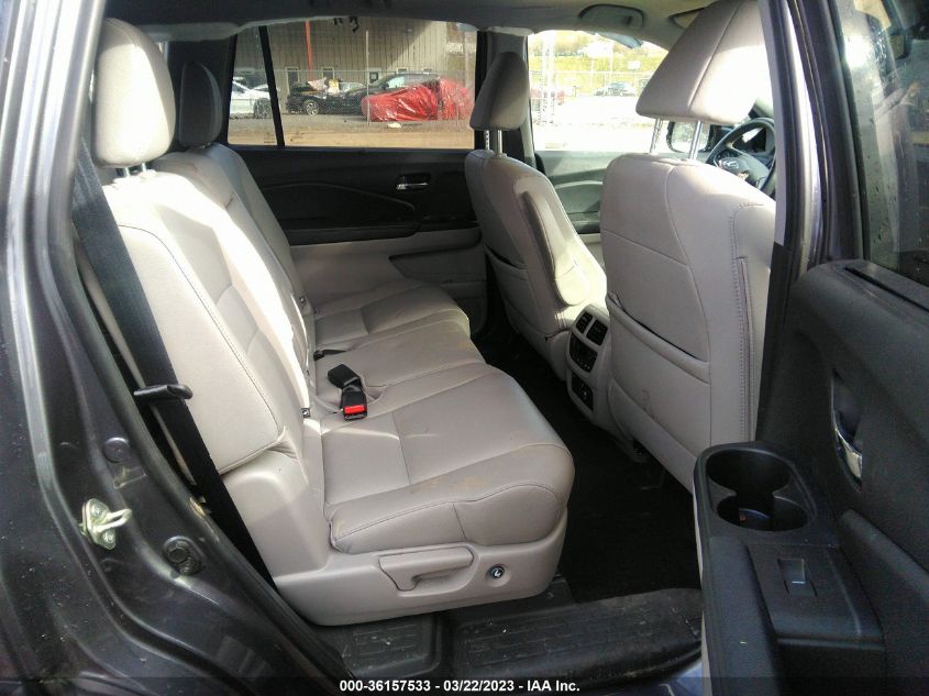 2020 HONDA PILOT TOURING 8-PASSENGER - 5FNYF6H95LB007541