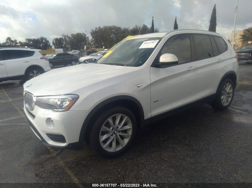 2016 BMW X3 XDRIVE28I - 5UXWX9C53G0D81548
