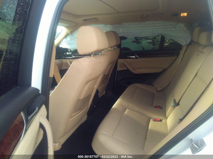 2016 BMW X3 XDRIVE28I - 5UXWX9C53G0D81548