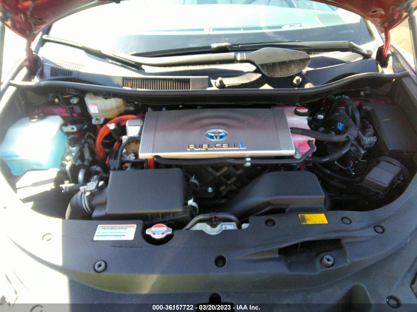 2019 TOYOTA MIRAI JTDBVRBD6KA005568