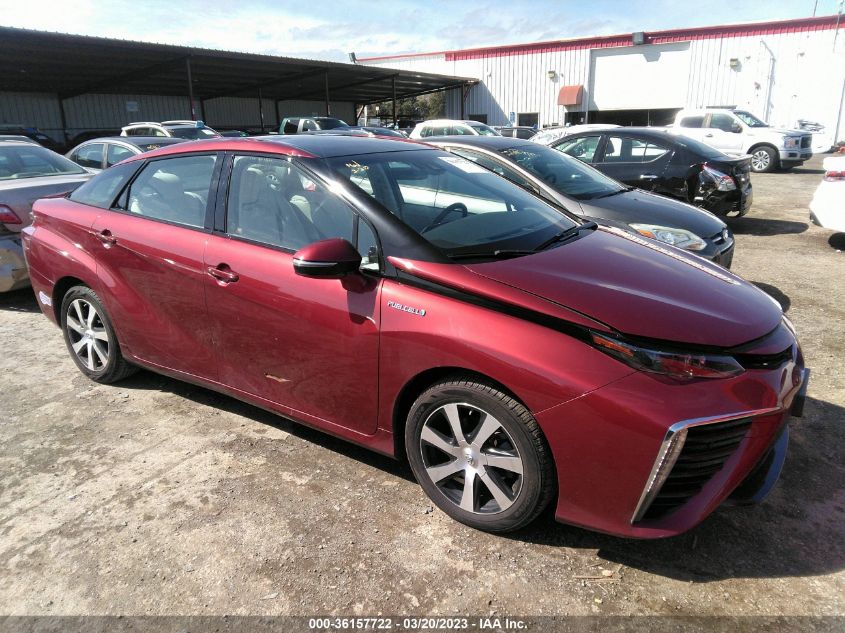 2019 TOYOTA MIRAI JTDBVRBD6KA005568