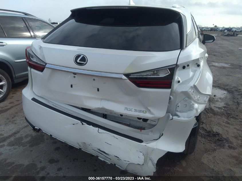 2022 LEXUS RX RX 350 - 2T2HZMAA0NC222781