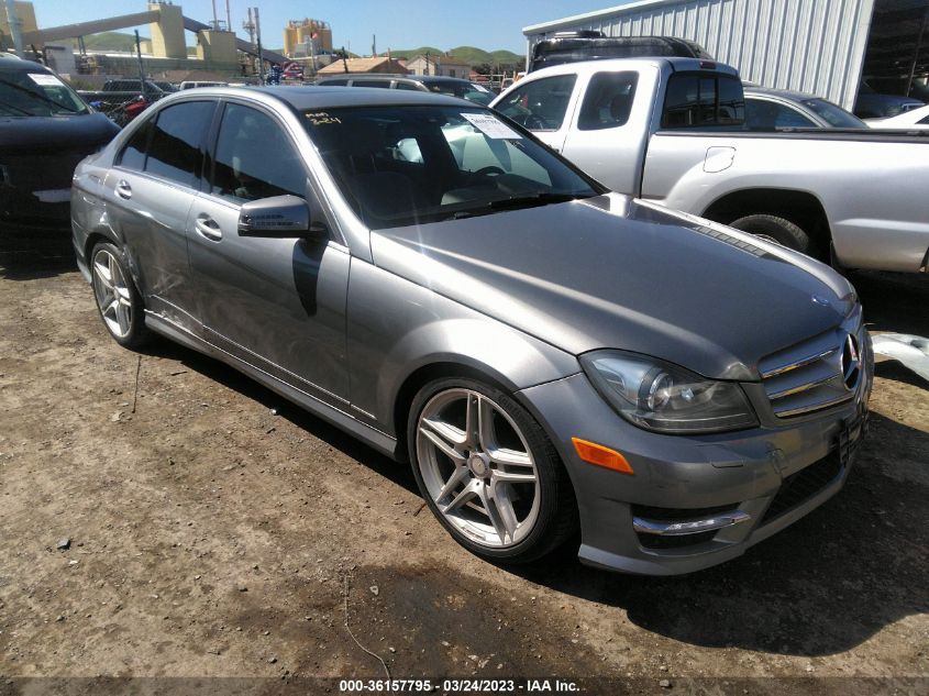2013 MERCEDES-BENZ C-CLASS C 250 - WDDGF4HB9DR281670