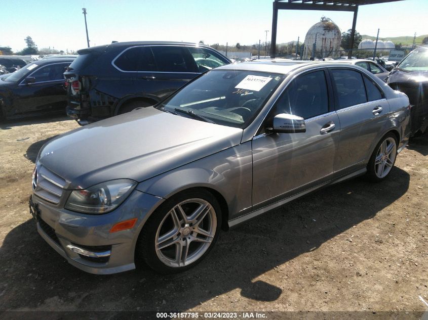 2013 MERCEDES-BENZ C-CLASS C 250 - WDDGF4HB9DR281670