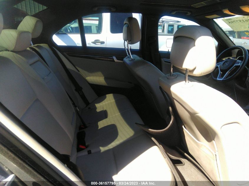 2013 MERCEDES-BENZ C-CLASS C 250 - WDDGF4HB9DR281670