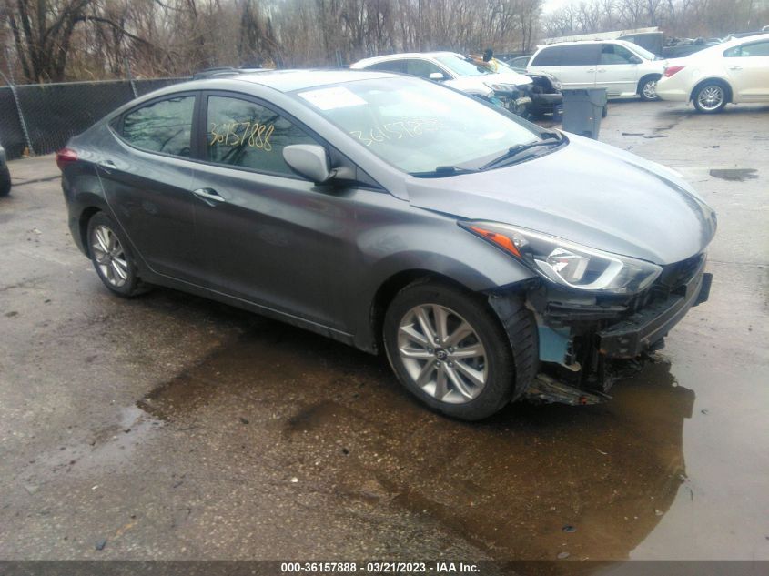 2016 HYUNDAI ELANTRA SE - KMHDH4AE6GU598637