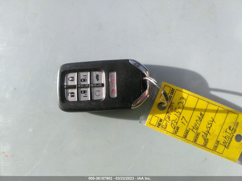 2018 HONDA ODYSSEY ELITE - 5FNRL6H92JB042631