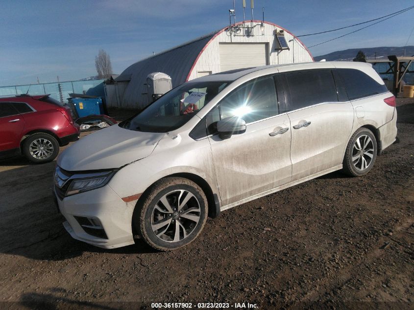 2018 HONDA ODYSSEY ELITE - 5FNRL6H92JB042631