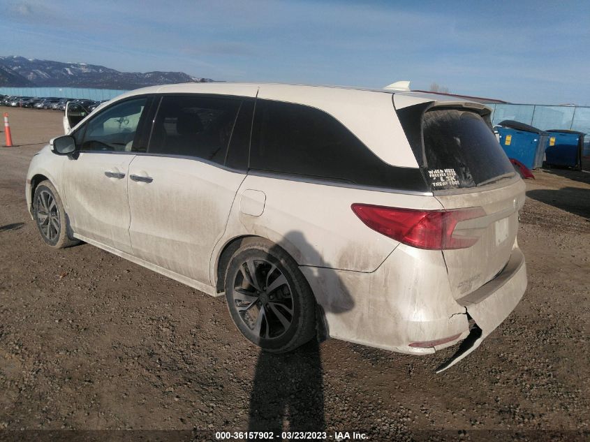2018 HONDA ODYSSEY ELITE - 5FNRL6H92JB042631