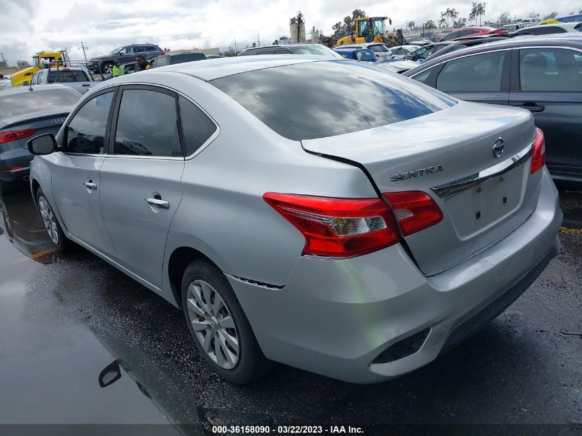 2016 NISSAN SENTRA SR/SL/S/SV/FE+ S - 3N1AB7AP6GY291464
