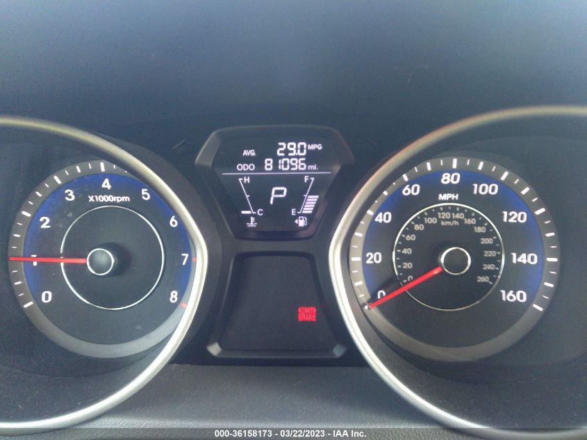 2013 HYUNDAI ELANTRA COUPE GS - KMHDH6AE1DU010568